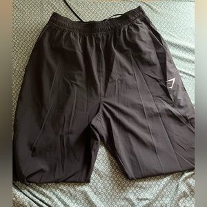 Gym shark, women woven black joggers!